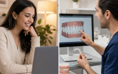 Virtual Consultation Before Braces, Aligners, or Smile Correction